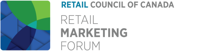 Retail Marketing Forum logo with pattern