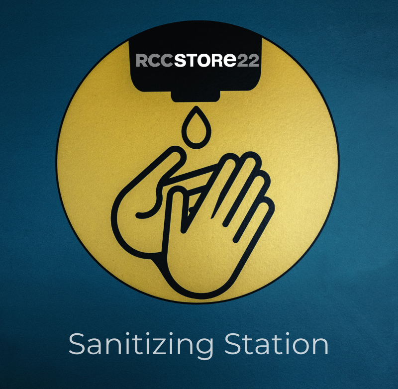 RCC STORE sanitizing station